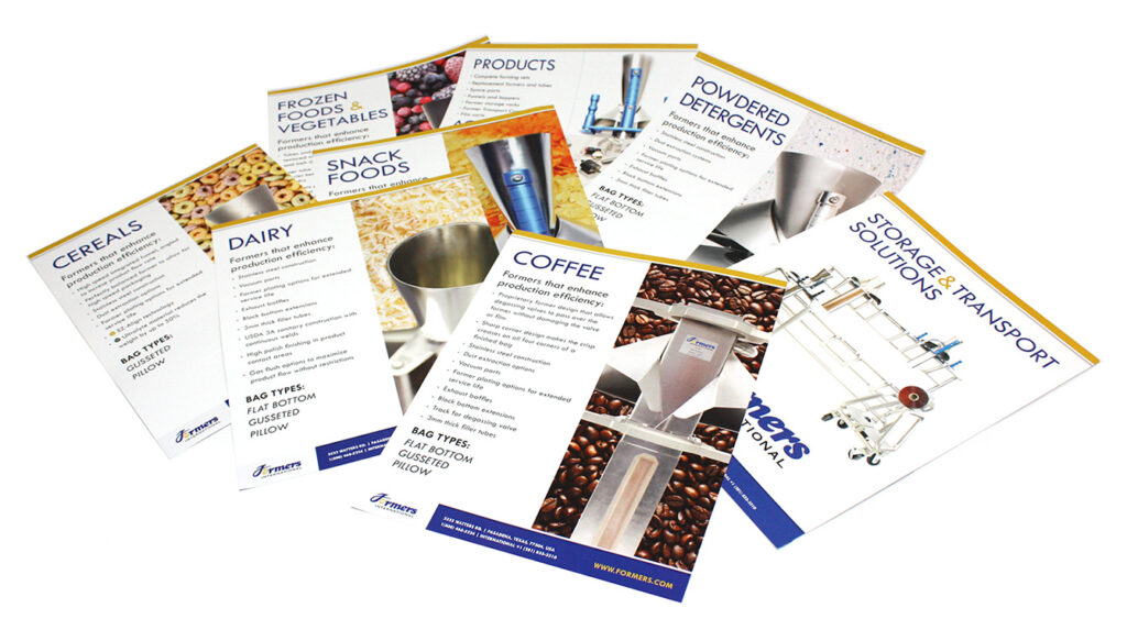 Formers International Brochures